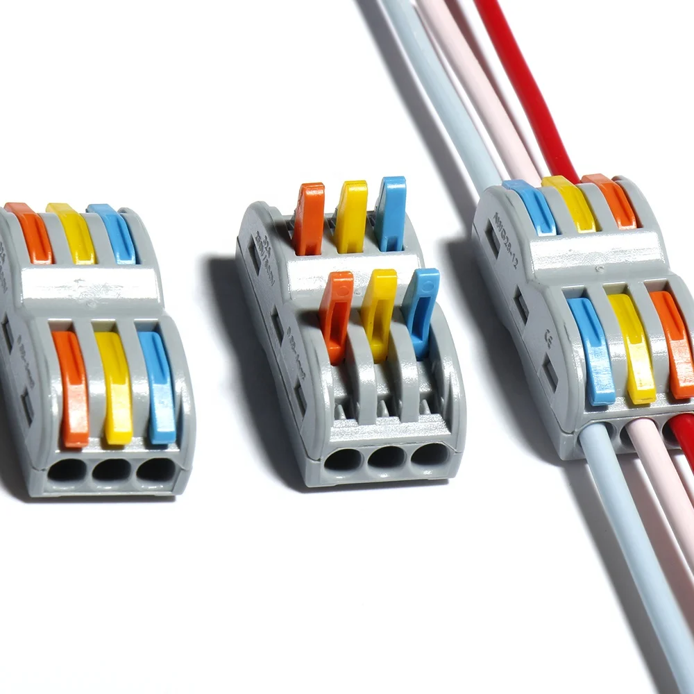 32A household quick wiring connector multi-input and multi-output quick terminal block luminaire terminal block
