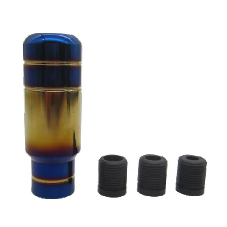 18cm 13cm 9cm Burnt Blue  Universal Non-slip Gear Shift Stick Knob Aluminum Alloy Shifter Knob Gear Shift