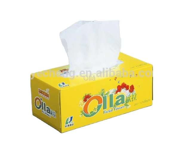 Manufacturer high quality custom paper cardboard napkin tissue packing paper box