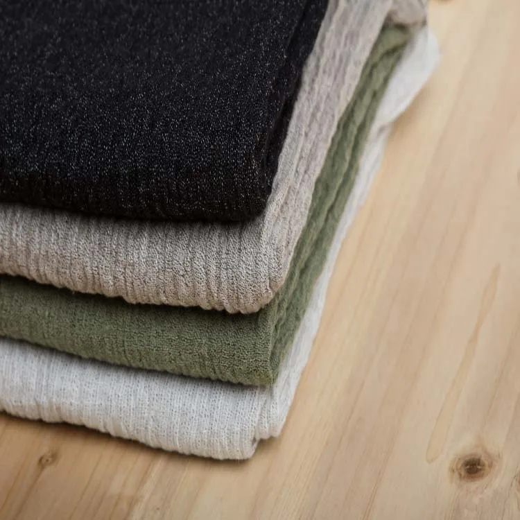 Manufacturers wholesale price belgian french 100% flax linen yarn dyed shirting fabrics crinkle pure linen fabric for clothing