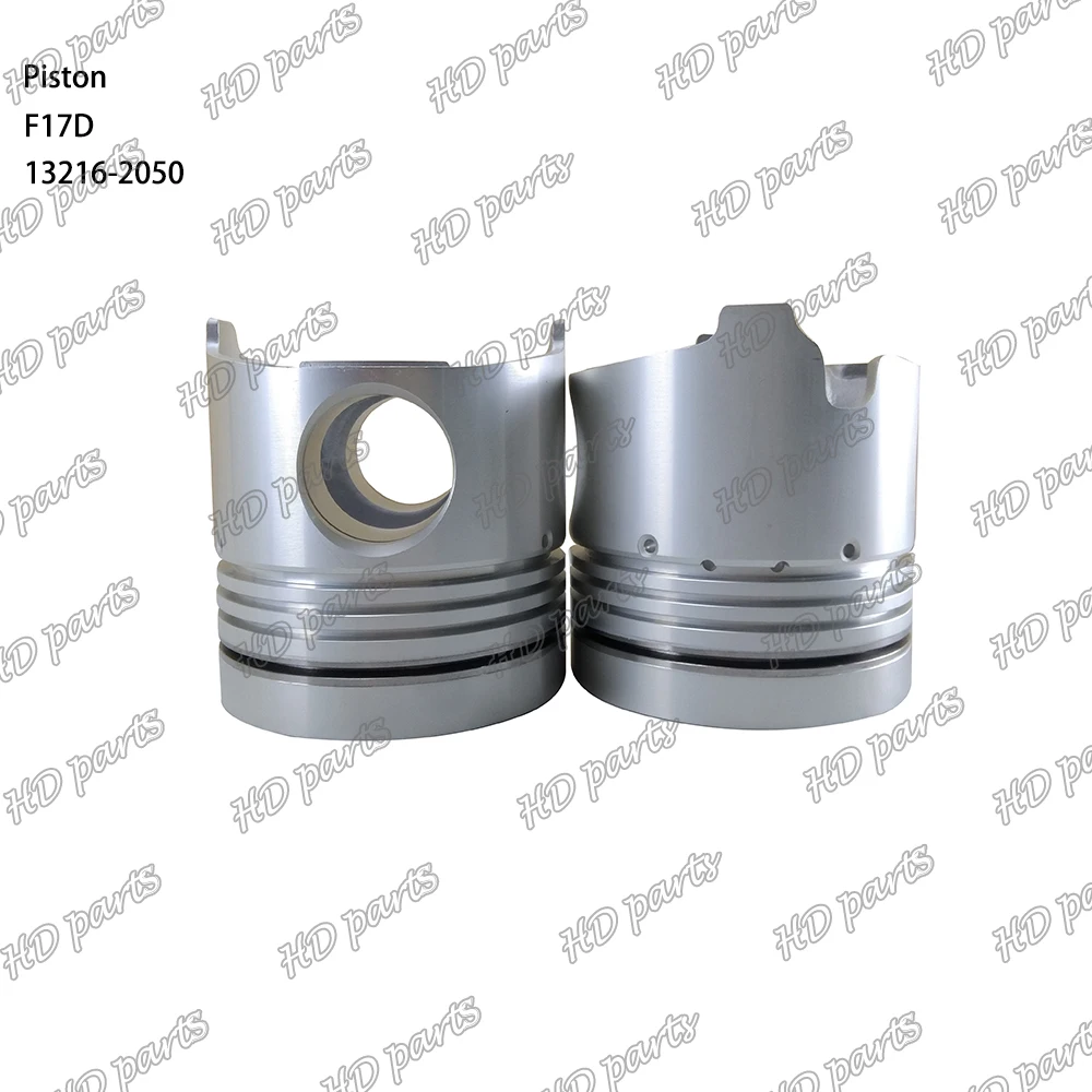 Piston F17D Combustion Chamber 73mm 13216-2050 Suitable For Hino Engine Parts