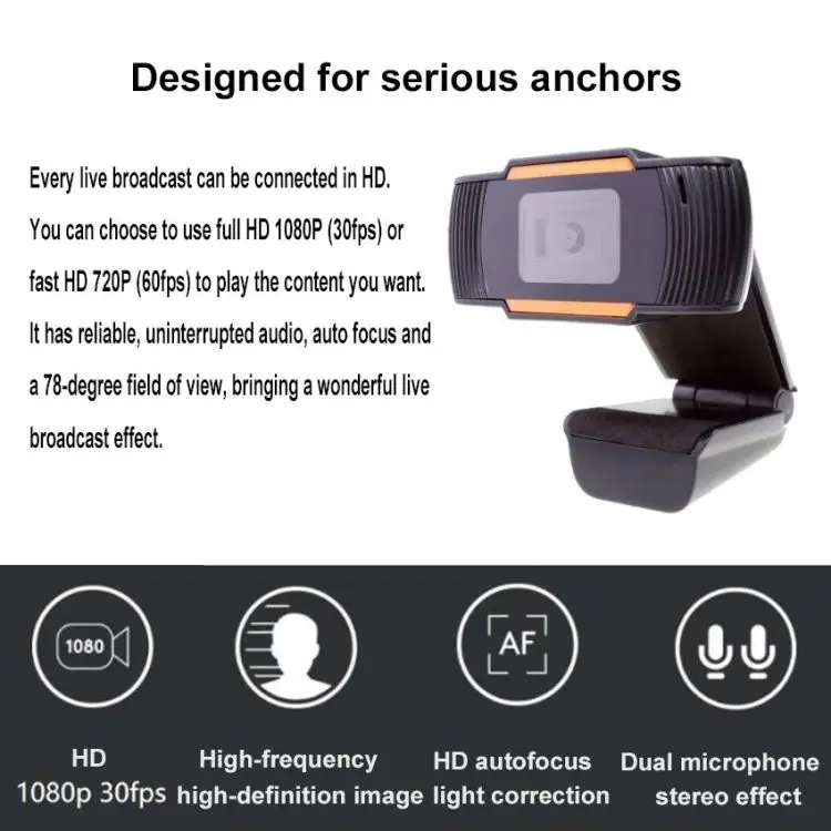 1080p 2k hd Beauty Wide Angle Live Streaming Computer Camera USB Privacy Cover Video Webcam to Youtube Face Stream Web Cam Live