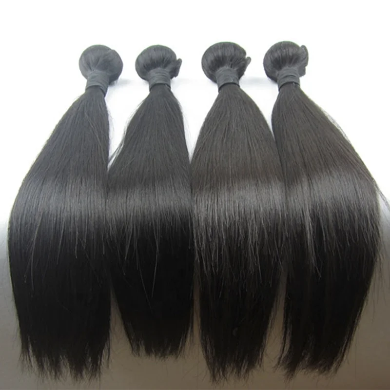 wholesale factory direct selling human hair extension, Popular straight raw human hair bundle, hair bundle cheap price