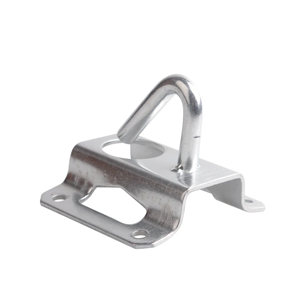 Ftth Galvanized Steel Pole Bracket for Hooking Drop Cable Tension Clamp