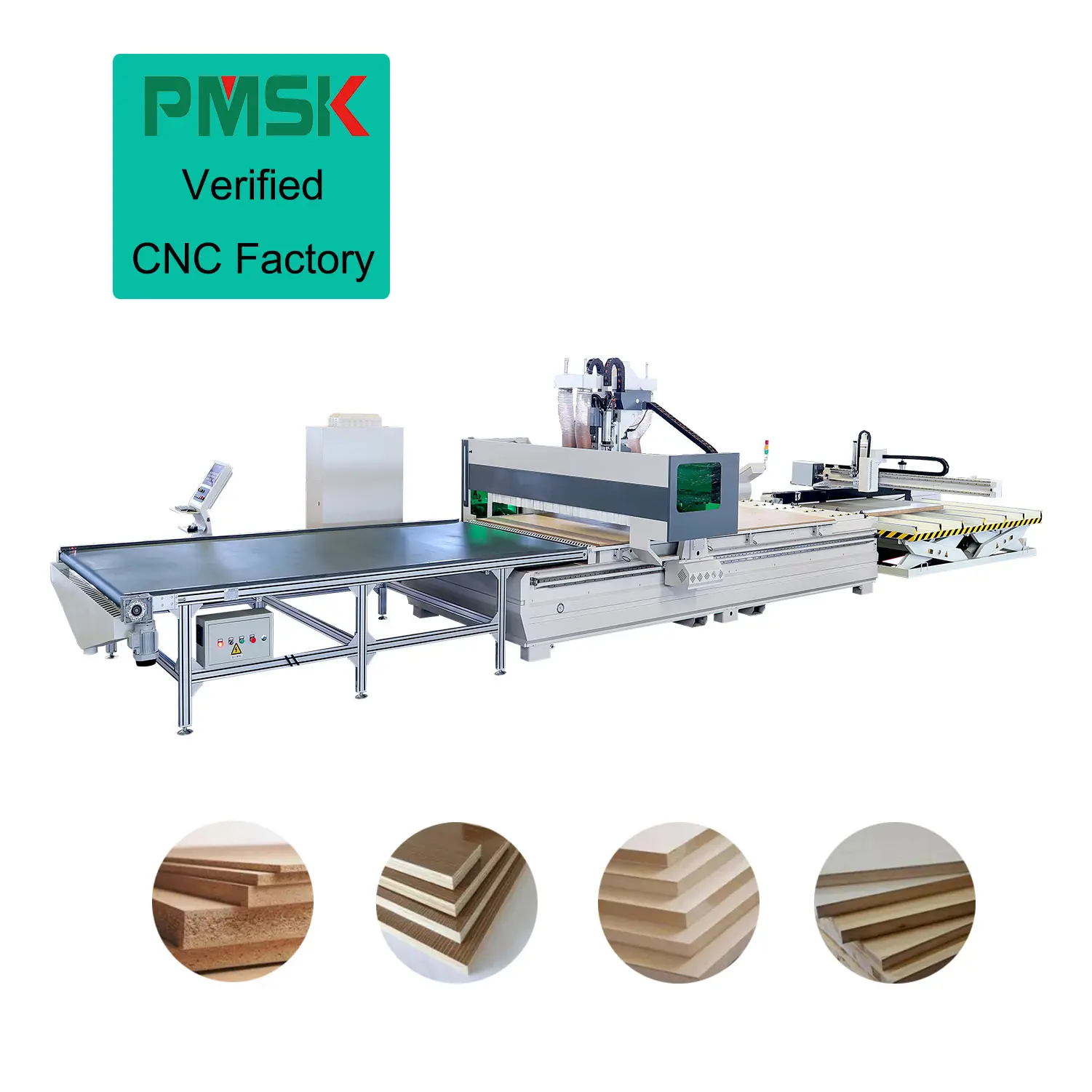 Furniture Cnc Router Woodworking Cutting Machine Atc Router 3Axis Wood Carving With Automatic Loading and Unloading