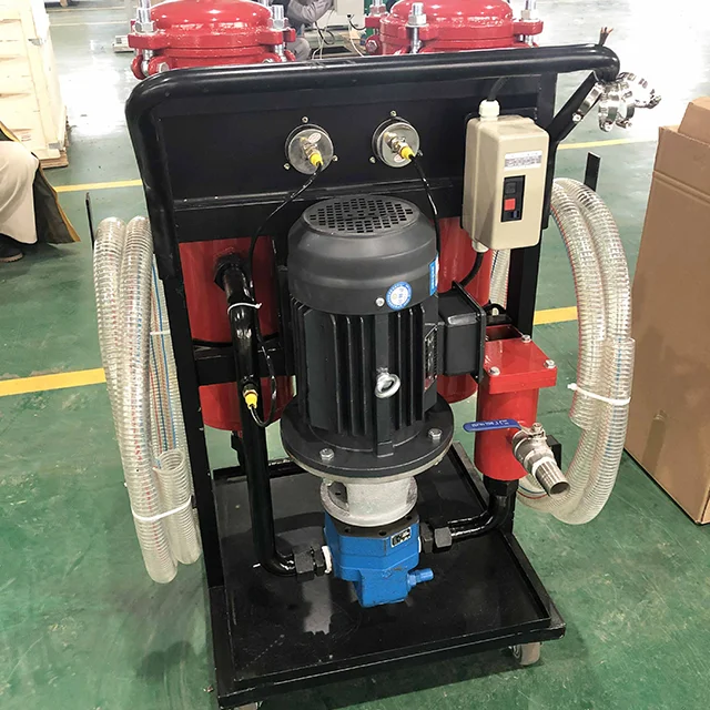 Movable bio diesel oil clean machine