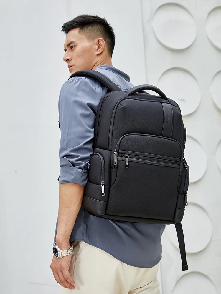 
Hanke business backpack wholesale custom laptop bag backpack anti-theft lock back pack waterproof 