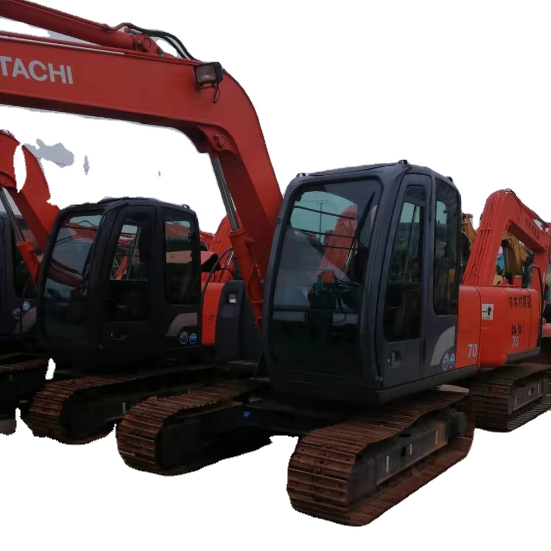 used excavator mini digger 7 ton zx70 crawler hydraulic excavator for hot sale