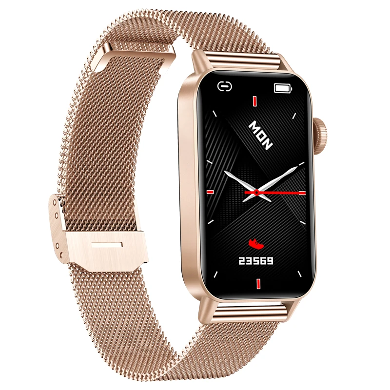 Smart Bracelet Watch F45 Woman Heart Rate Blood Pressure Ladies Fashion Smartwatch 1.47inch Girl Sports Fitness Wristband