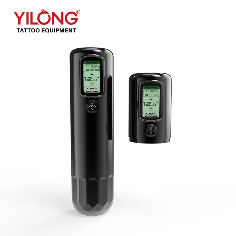 Low Noise Intelligent PMU Machine Power Adjustable SMP Tattoo Pen Machine Gun Scalp Tattoo Supply Permanent Brushless motor