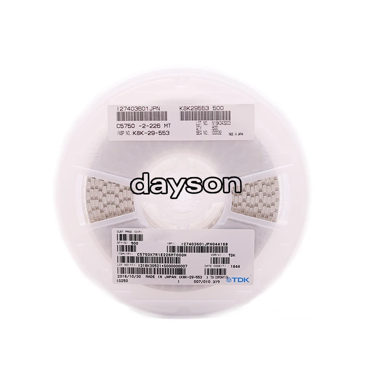 C4532X7R3D222K130KA  1812 222K 2KV X7R 4532 10%  2200PF  Capacitors SMD  Capacitor SMD Ceramic Capacitor MCLL Resistors Diodes T