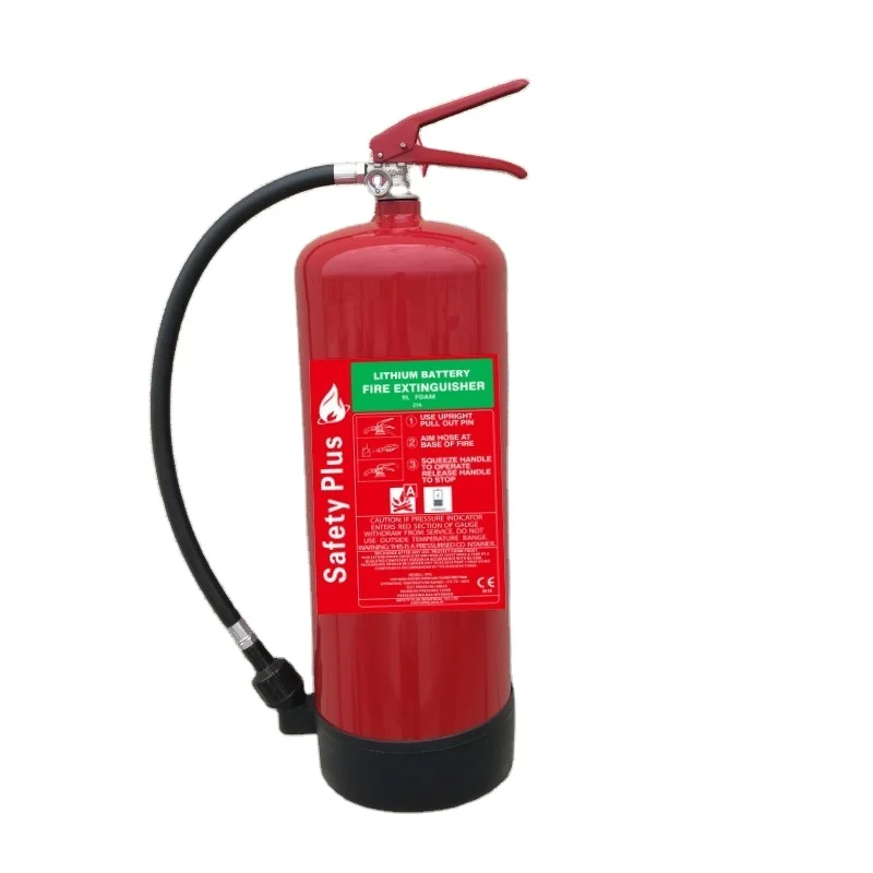 6 Liters Li-lon Fire Extinguisher for Lithium Battery Car Electrical Vehicles