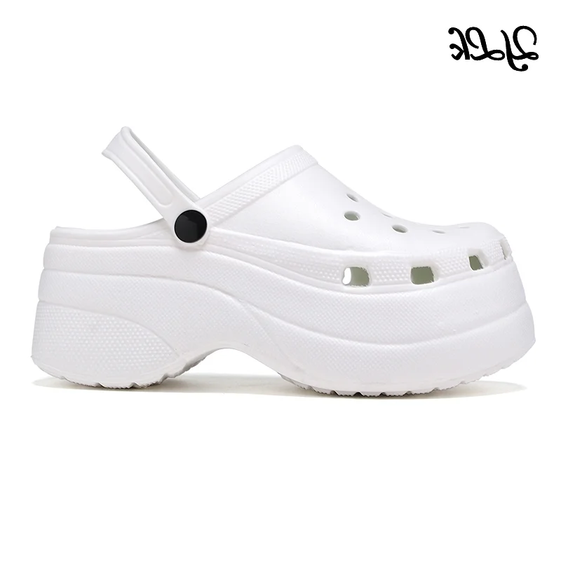 USA fashion Slatform tie dye EVA clog lady woman girl garden shoe beach sandal sliSSer manufacturer China  custom