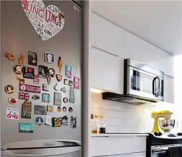 Personalised Logo 3D Pvc Rubber Refrigerator Magnet Stickers Metal Souvenir Fridge Magnet Customised