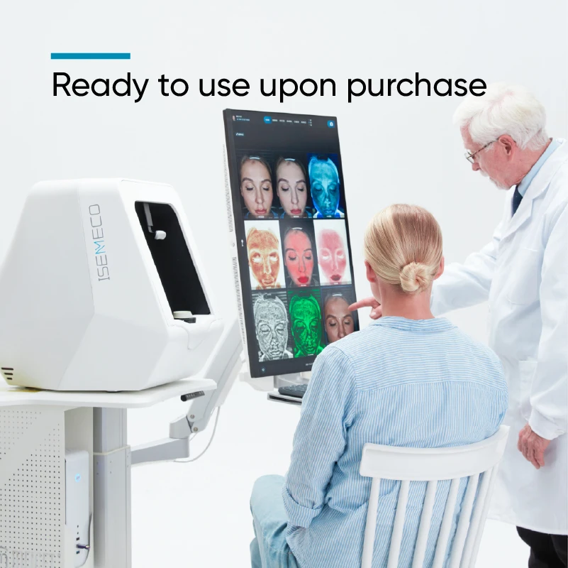 MEICET ISEMECO S7  Professional 3D Skin Test Analyzer Top-Selling Facial Scanner Device for Clinics Beauty Equipment