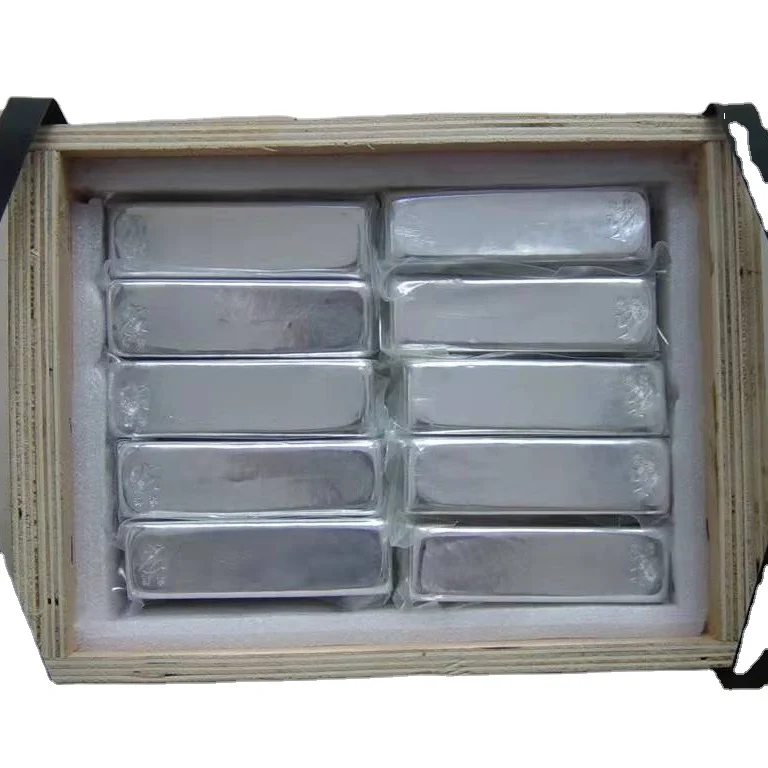 Whole Sale High Purity 99.995% Indium Metal Ingot Price Indium Ingot