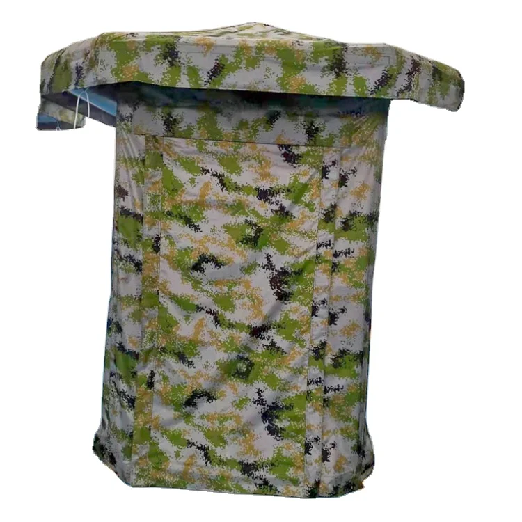 Outdoor Sentry and Field Combat Single Double Person Standing Guard Duty Sunshade Inflatable Tent for Gangting