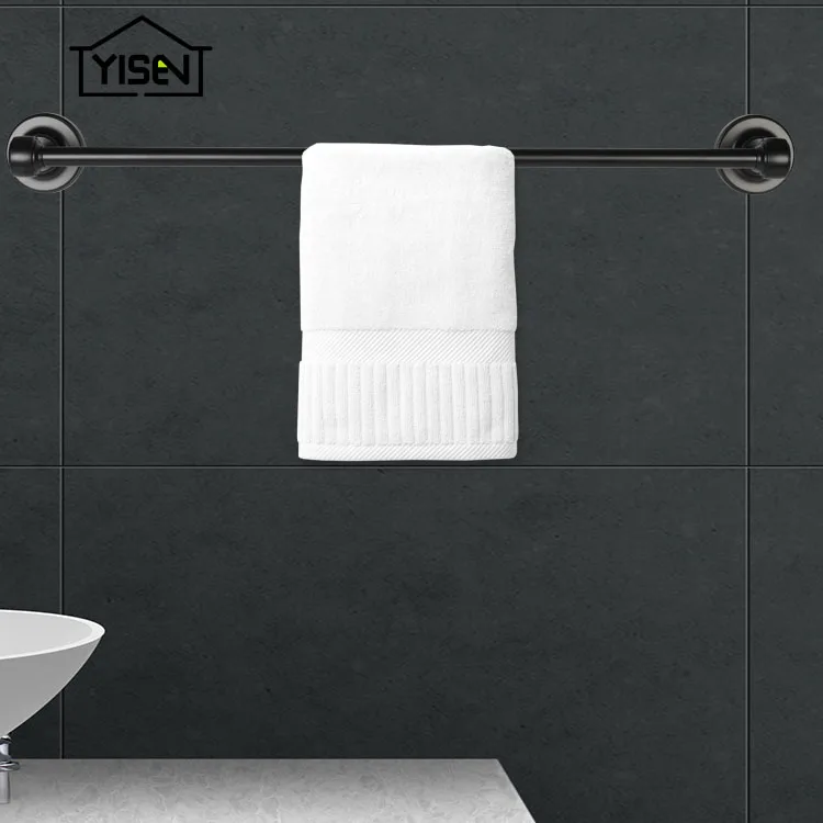 Black Bathroom Accessory Towel Bar Holder for Bathroom Sale Customized Aluminum
