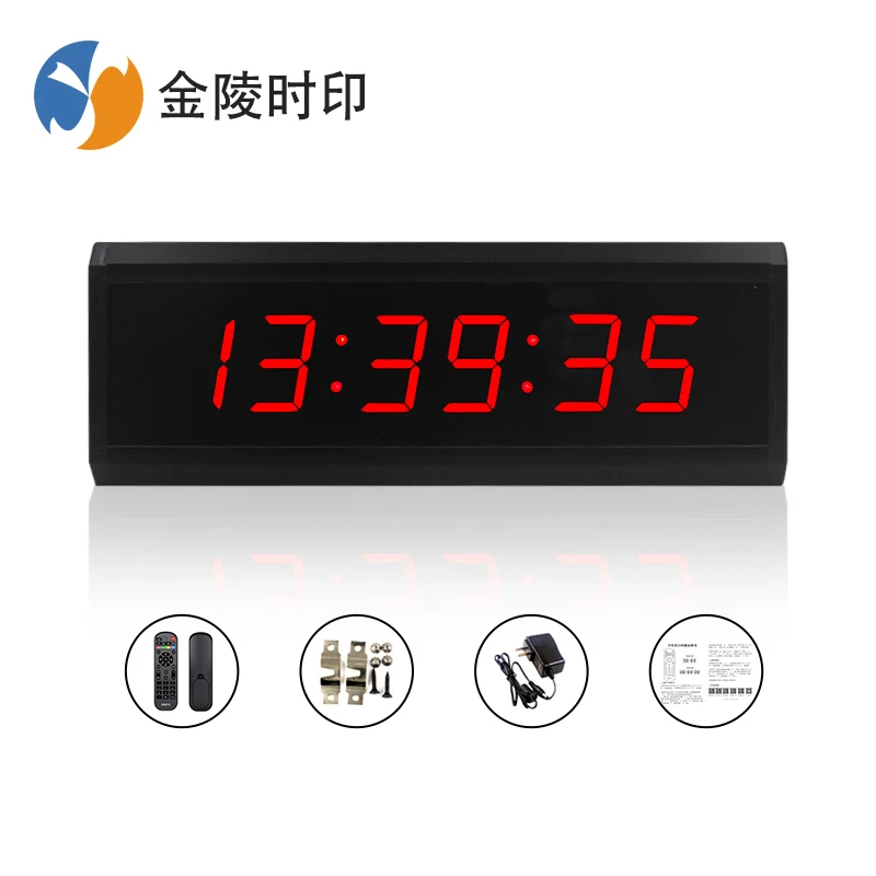 [Jinling Shiyin]2.3-inch Aluminum Alloy Portable Training Timer Sport Led Digit Stopwatch