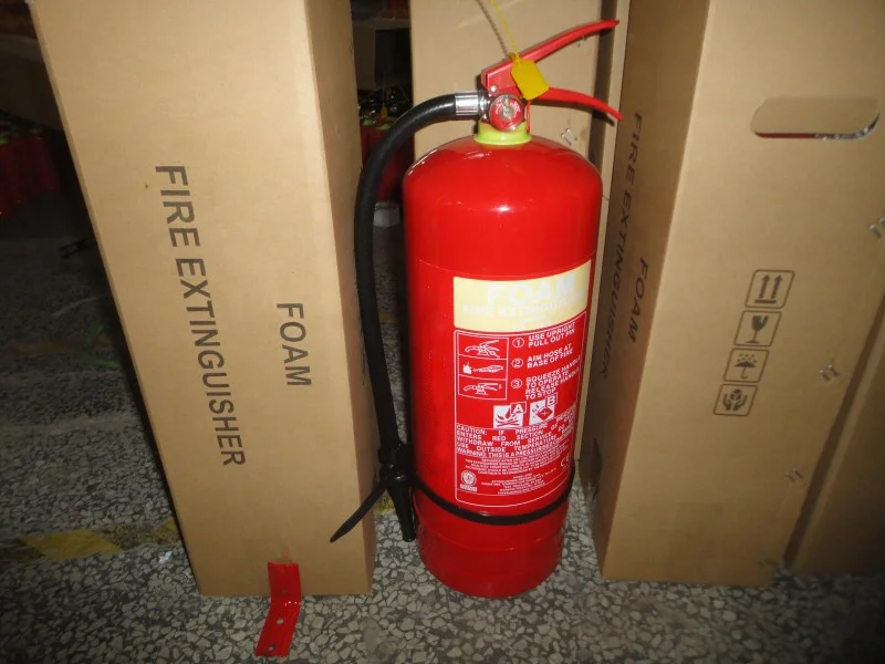6L Foam Fire Extinguisher ISO U Bottom Style from China