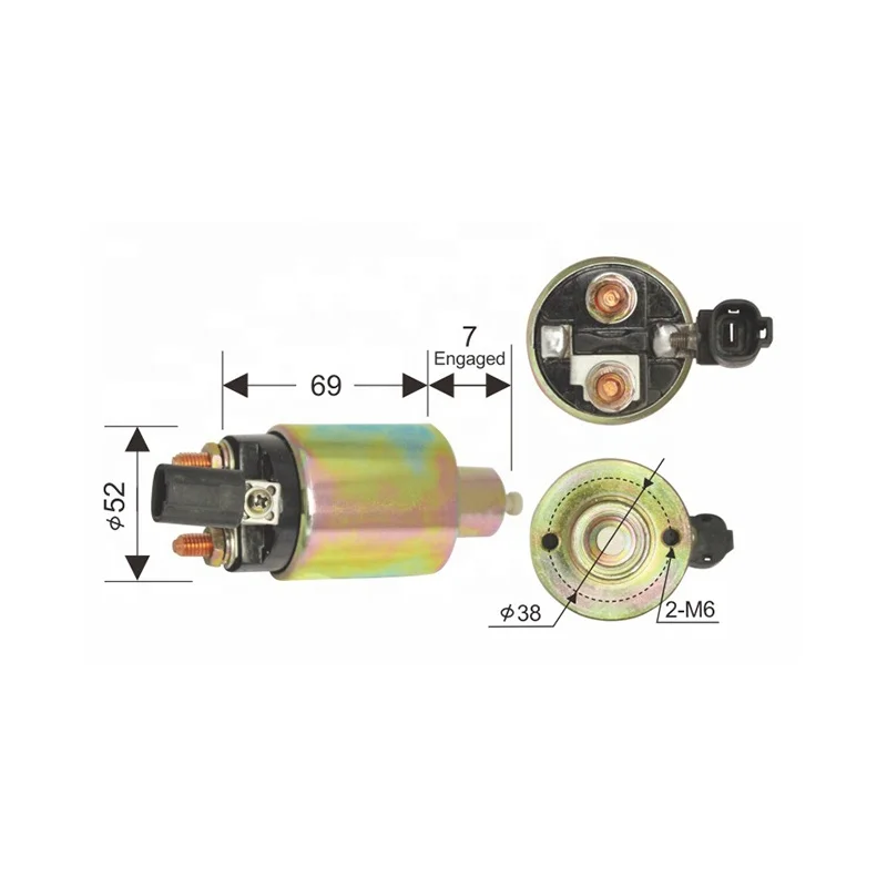 New Listing Direct Selling electric motor start dfsk solenoid  switch, starter motor magnetic switch
