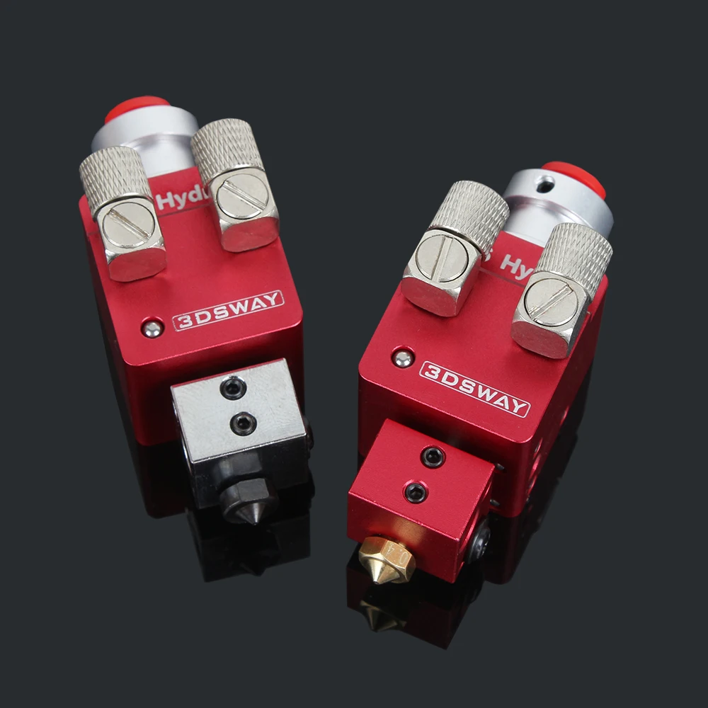 3DSWAY 3D Printer Parts High Temperature Water Cooling Sprinkler BP6 Hydro Cooling Hotend Bowden Extruder for E3D V6 Hotend Kit