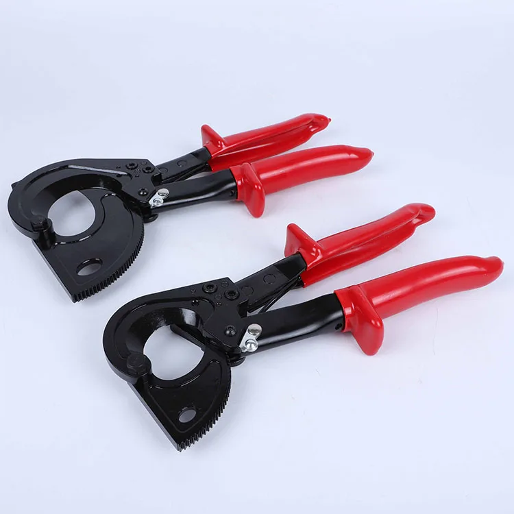 Latest Design ratchet cable shears insulated copper aluminum bolt cable cutter