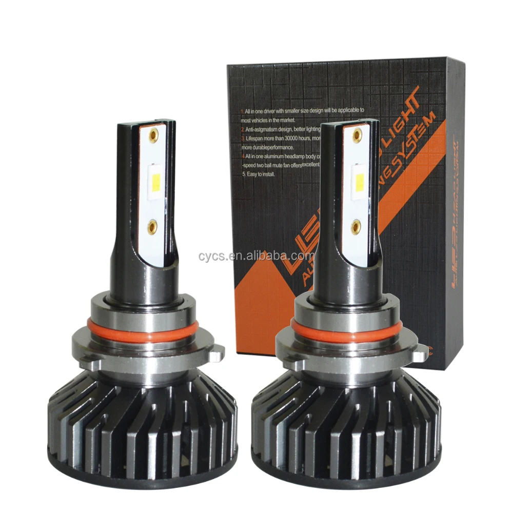 F2 3570 20000LM HB4 led headlights bulb 9006 bus headlamp led lighting for vehicle cars led head lights