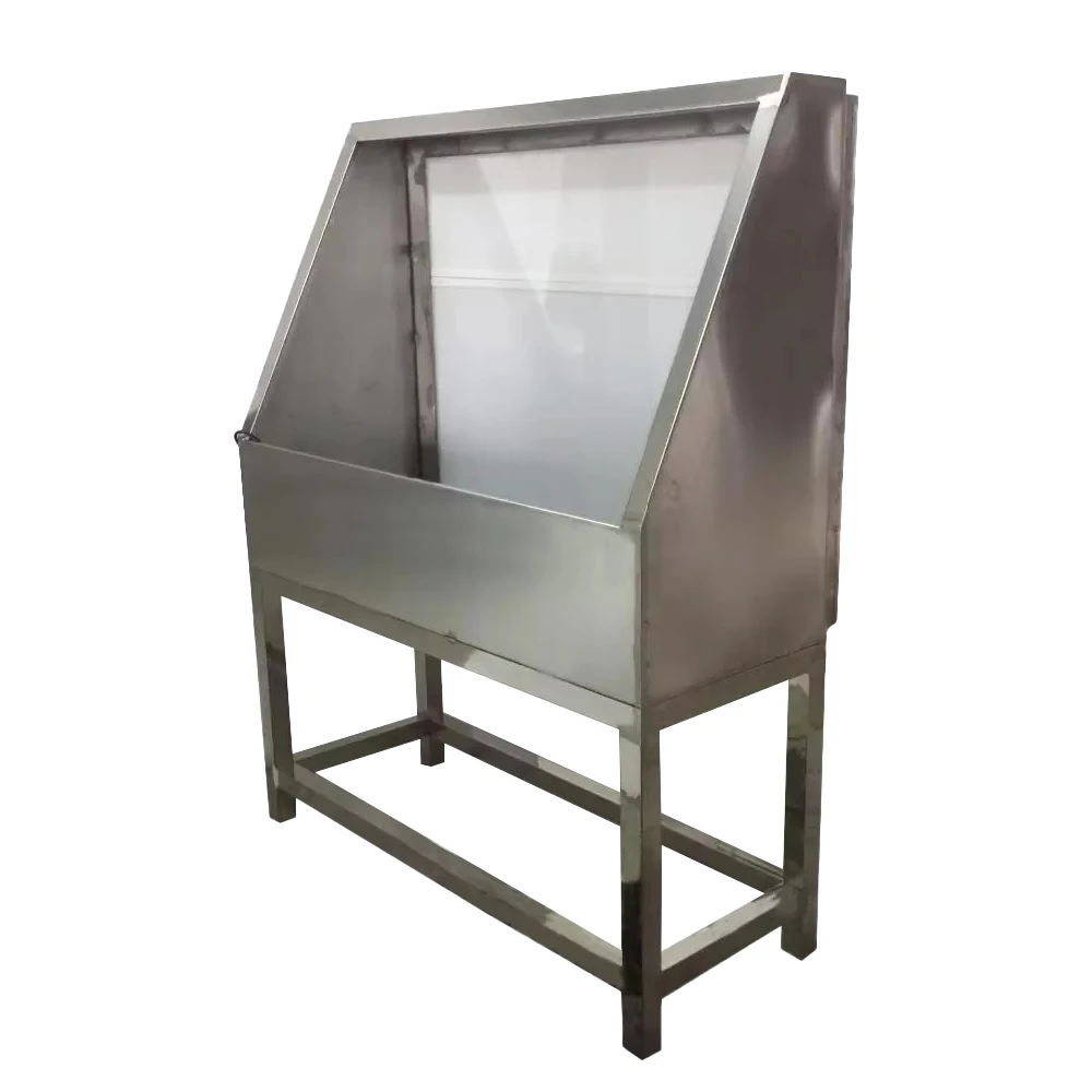 Hot sales Screen Printing Washing Tank /screen Washout Booth Screen Printer Washing Machine Manual with LED Light
