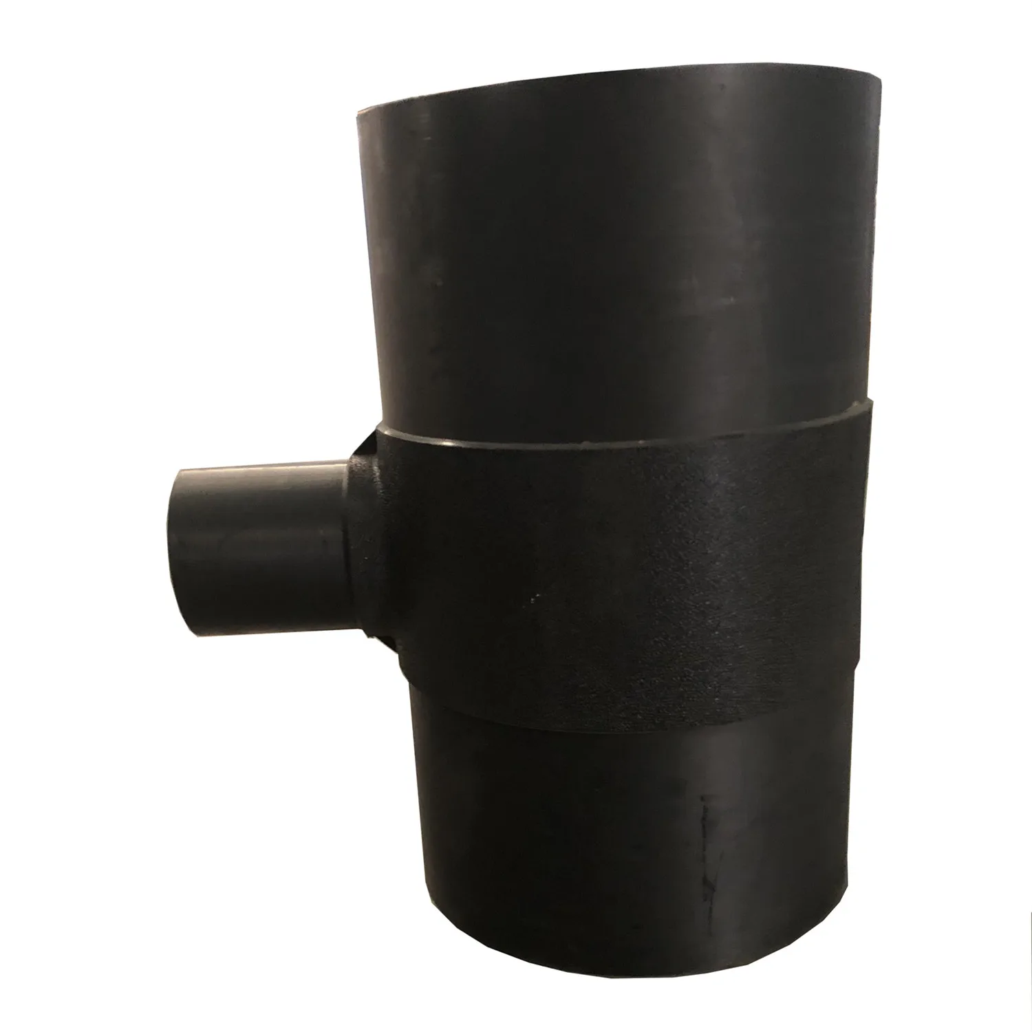 Black PE welding pipe fitting Pn16 Hdpe Fittings Butt Fusion Reducing Tee hdpe fittings