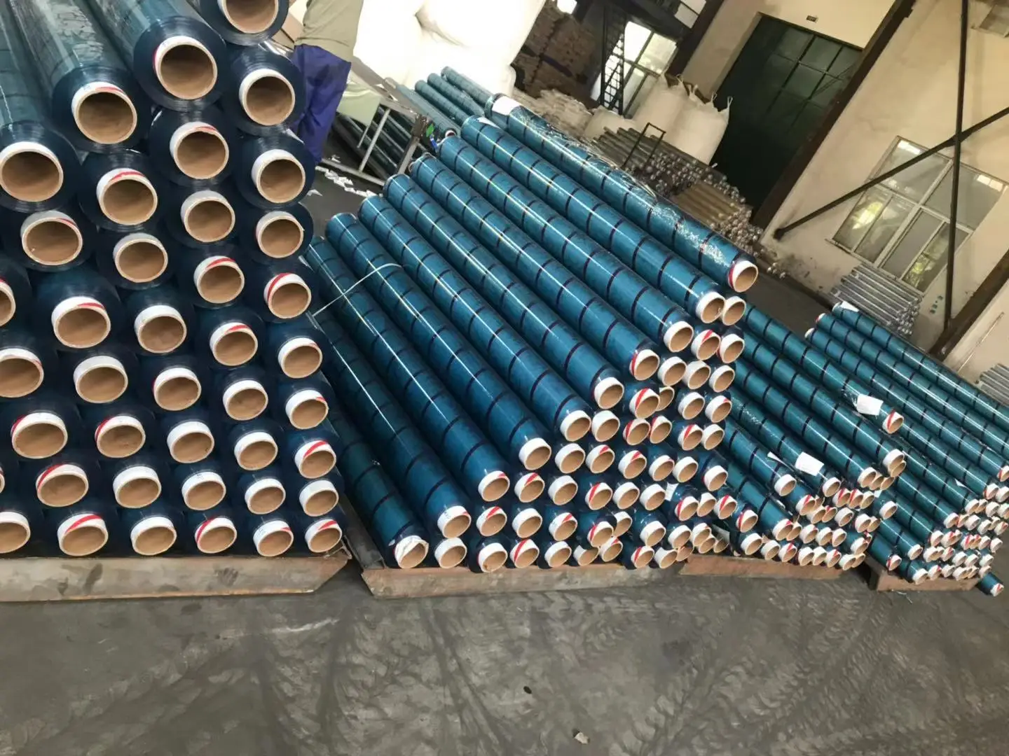 Super Clear Soft PVC Film Plastic Sheet Moisture-Proof for Bedding and Textile Packaging