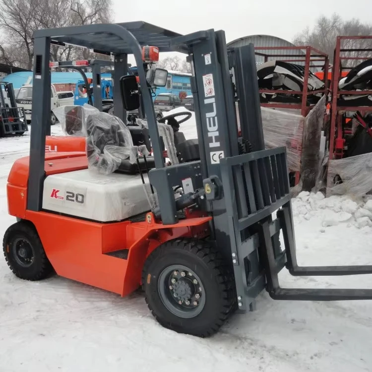 China Forklift Manufacturer CPC20 Rated Loading Capacity  diesel Forklift