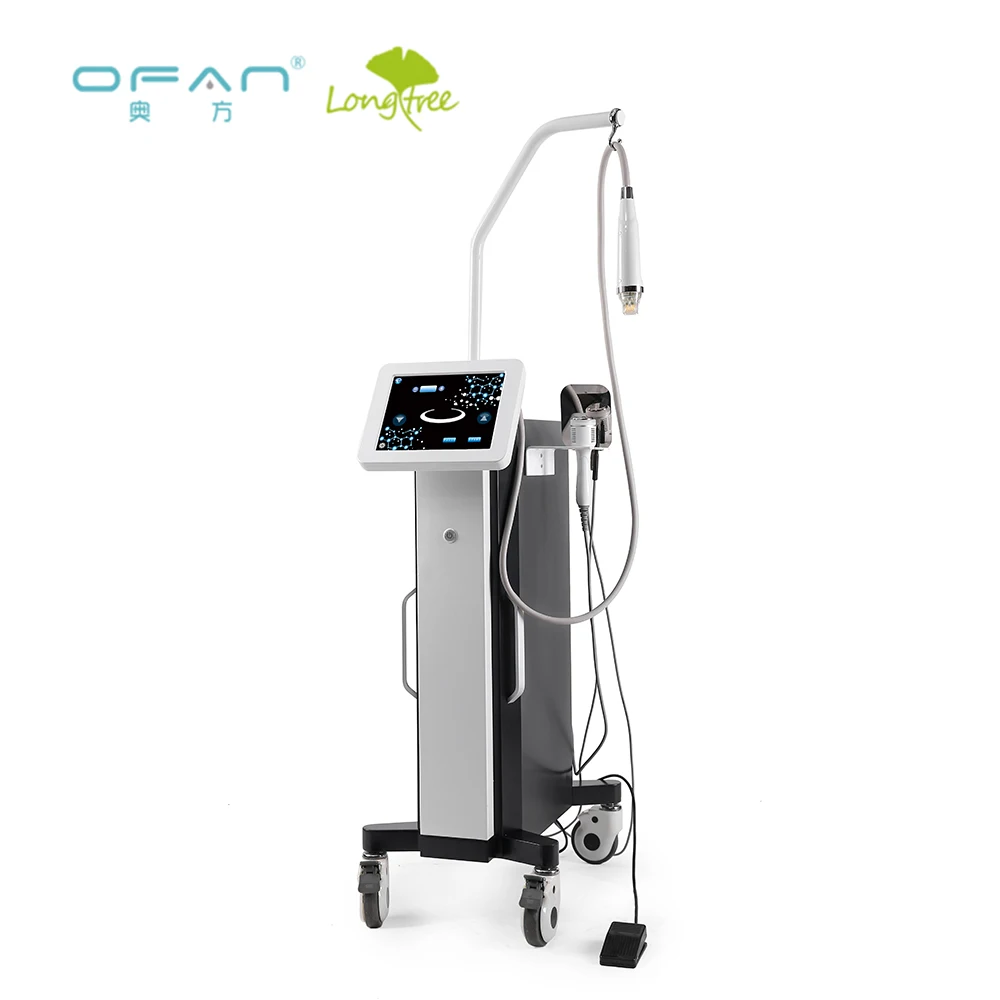 3 в 1 Фракционный RF микроиглы и лечение акне для удаления шрамов кожи лифтинг красоты машина с холодной ручкой