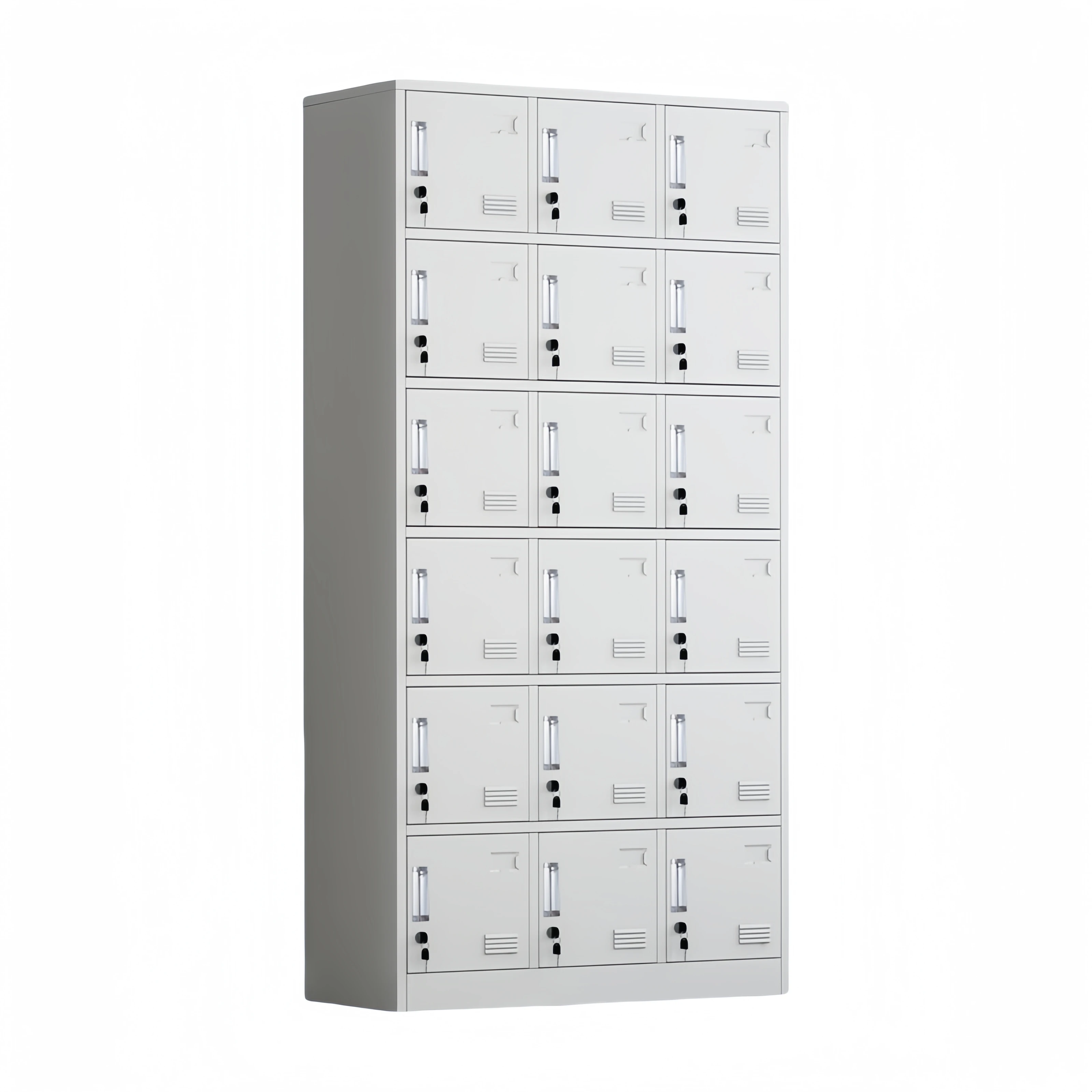 All-onetech Armoire 9-24-doors Locker Wardrobe Storage Cabinet Closet with Hanging Rod Adjustable Shelves Home Furniture Bedroom