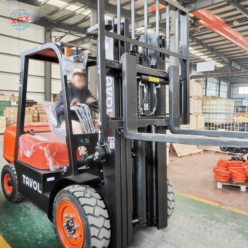 4Wd Agricultural Off-road forklift Truck 2 Tons 4X4 diesel forklift Truck