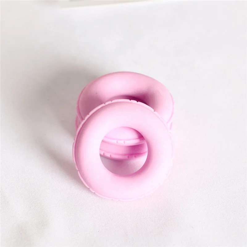 Miniature Dollhouse Swimming Buoy Lifebelt Ring Ornaments Colorful Swim Ring Toys For Doll House Party Decoration