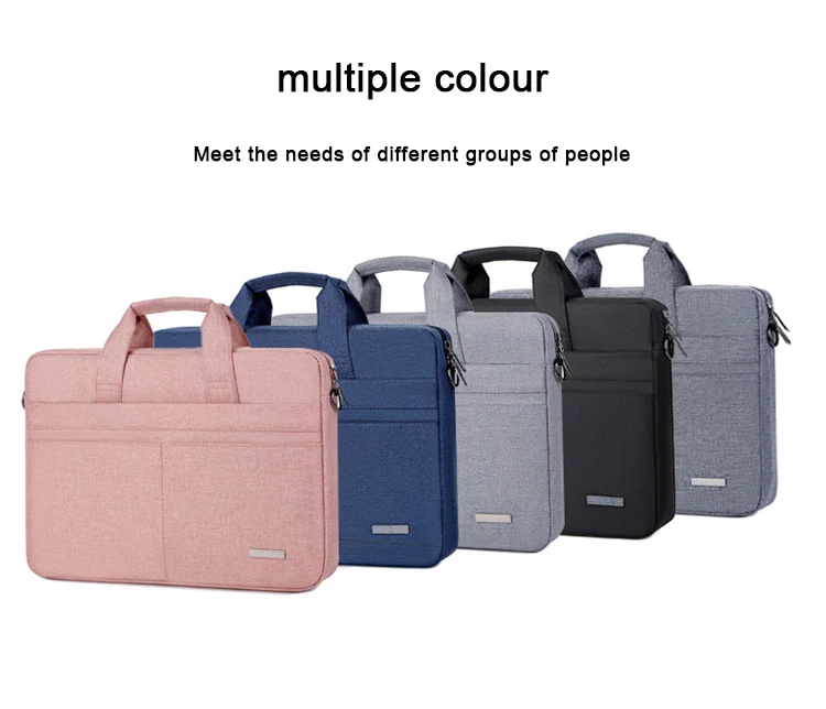 Wholesale lightweight laptop bags & covers laptop waterproof shoulder bag business 15.6 inch laptop sleeve briefcase