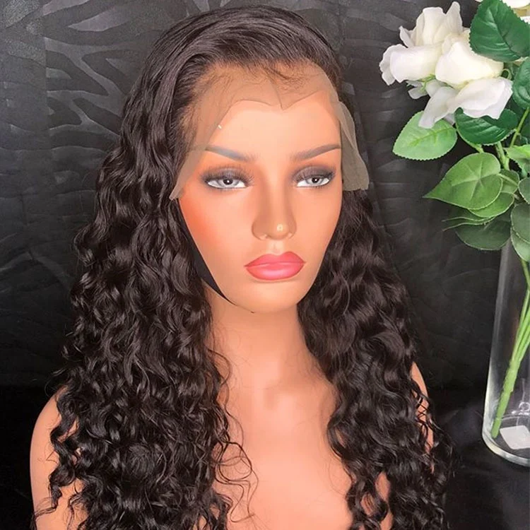 Лидер продаж, фронтальный парик mideum bron, натуральные волосы на сетке 13*4 и 13*6, вьющиеся фронтальные парики на сетке для женщин