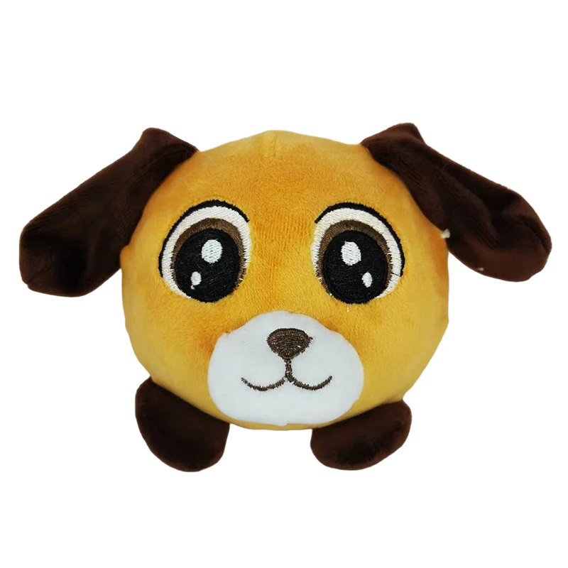 Мяч для снятия стресса с вышитым логотипом мягкий плюшевый мяч эффектом памяти