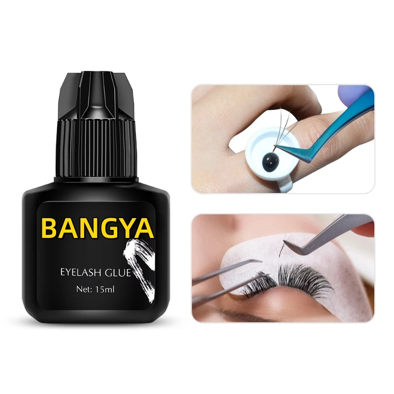 Eyelash Extensions Glue 5 ml eyelash glue fast dry long lasting PMMA free waterproof eyelash extension glue