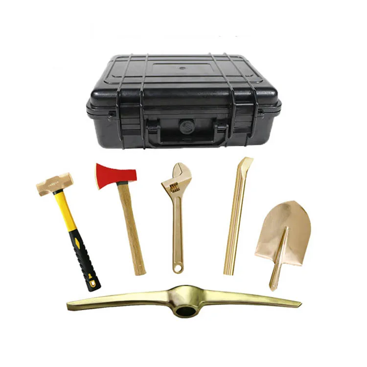 Hebei SIKAI Non-saprking tools set 7pcs of special tools for miners Aluminum bronze