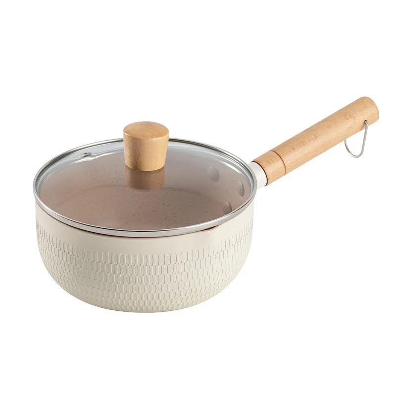 Safety Operation Protection Pot Pots For Boiling Ramen Noodles With Sturdy Handle Pots And Pans