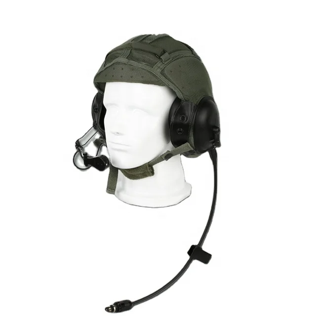 helicopter helmet with M-138/G MIC PTE-747