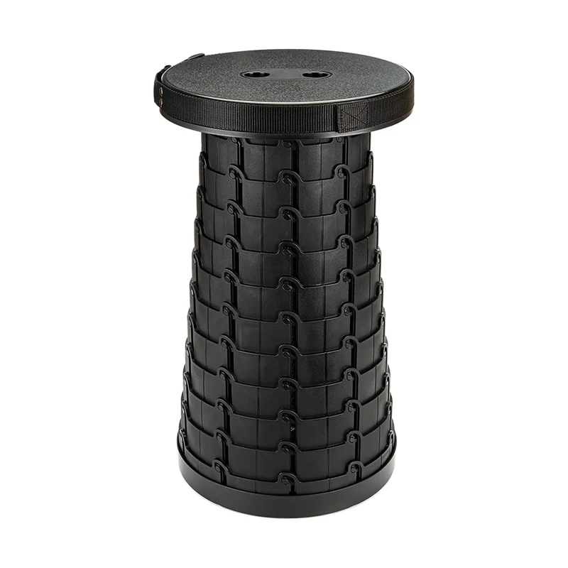 Retractable chair folding stool camping portable telescopic stool for hiking garden outdoor