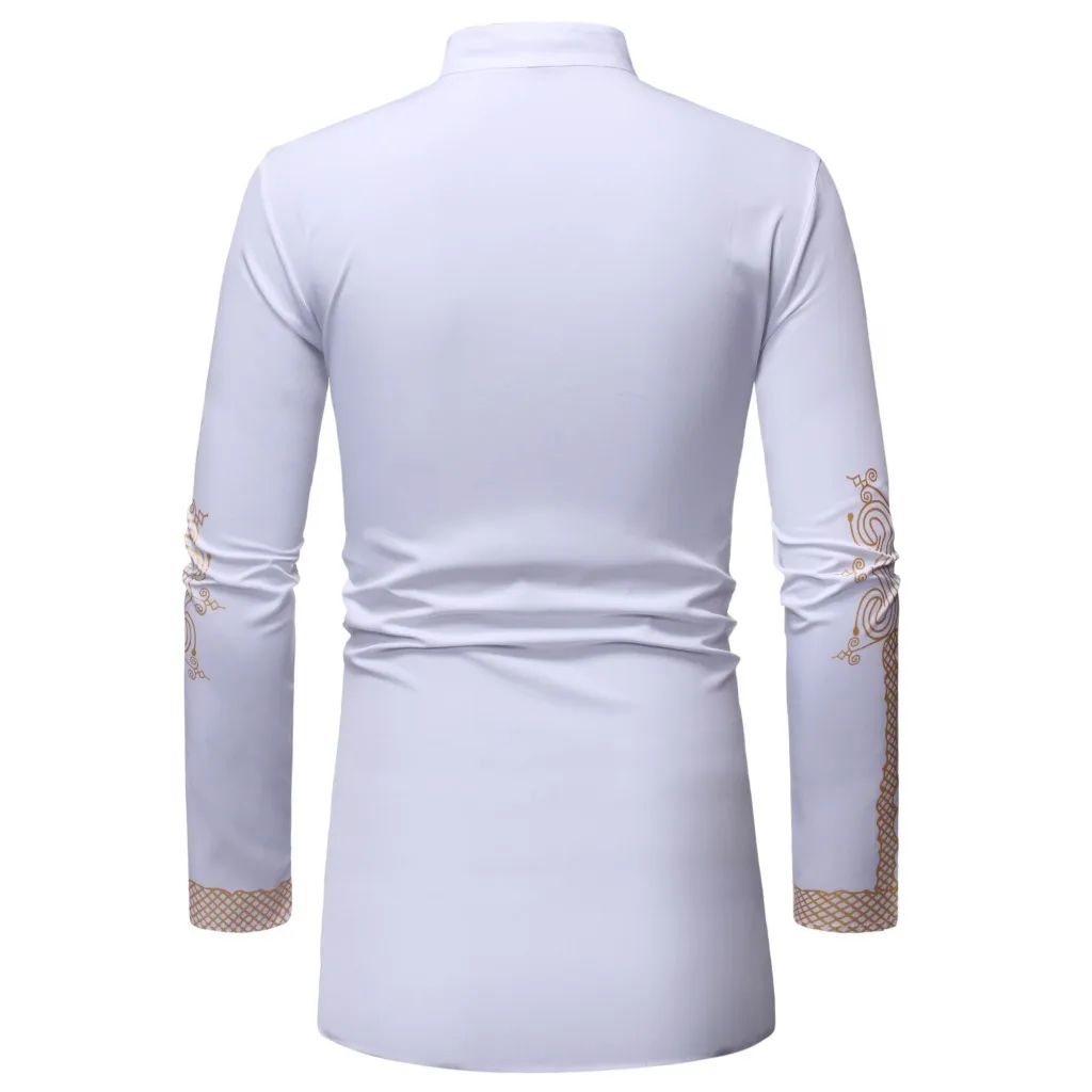  MXCHAN SJH11046 Mid-Length Shirt with Golden