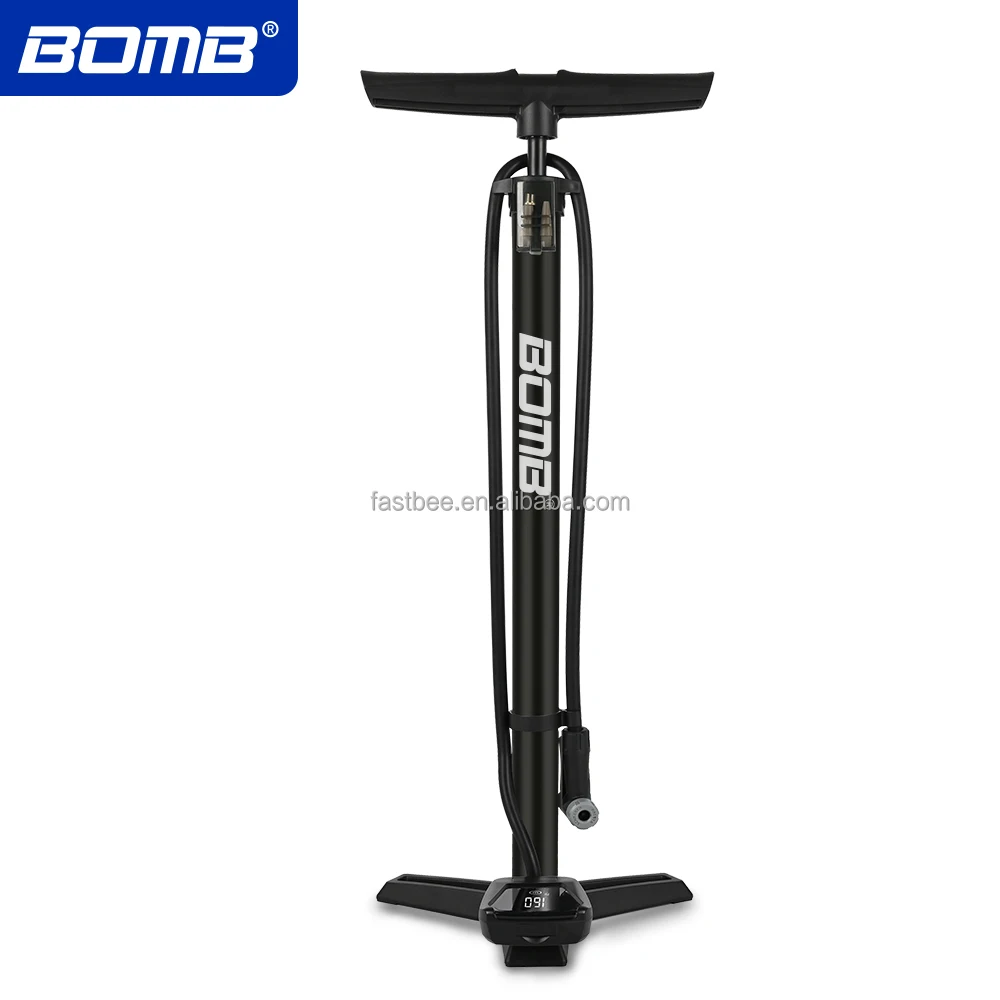 Portable Bicycle Air Pump with Schrader Presta Floor Pumps