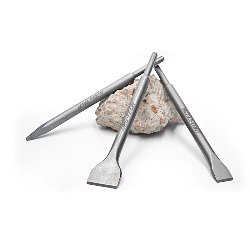 
SDS plus chisel bit kit point chisel & flat chisel & scaling chisel for SDS plus rotary hammer 