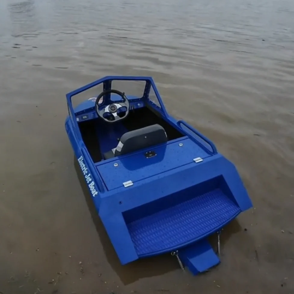 Mini Aluminum Boat / Jet Boat with High-Speed Ternary Lithium Propulsion