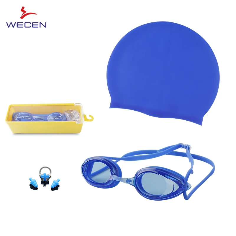 New Design Anti Fog Custom Water Proof UV Protect Adults Swimming Goggles
