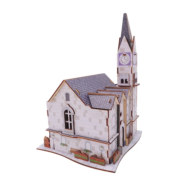 Cotwins 3d wooden educational craft gift decoration puzzle China style Beijing best selling puzzle tourist souvenir Hobby Gift